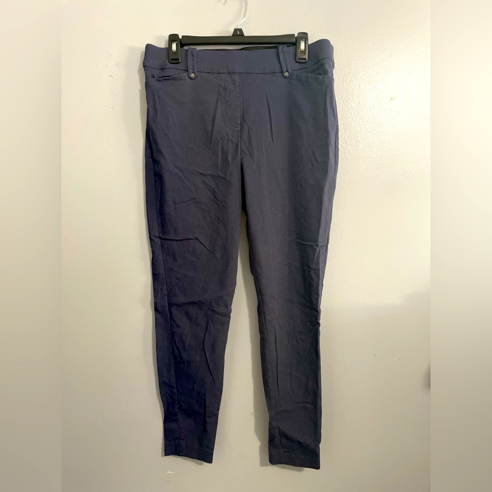 Maurice’s skinny denim look dress pants.